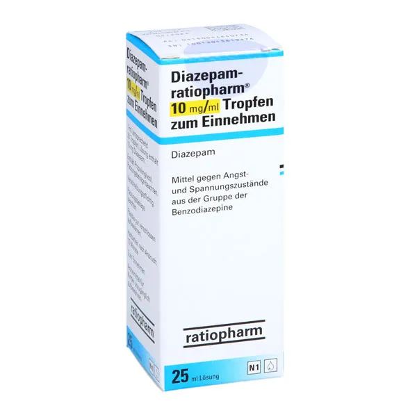 Diazepam Ratiopharm 5 mg Diazepam