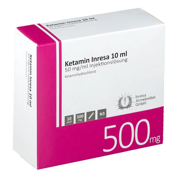 Ketamine Inresa 20 × 2 ml 100 mg/ml Ketamine