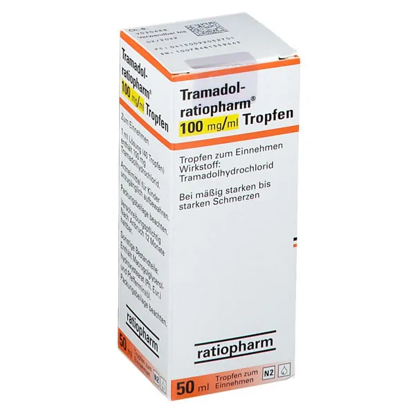 Tramadol Ratiopharm 100 mg/ml Tramadol